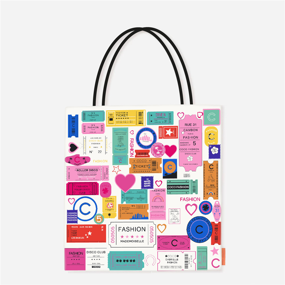 白いカラーラベル