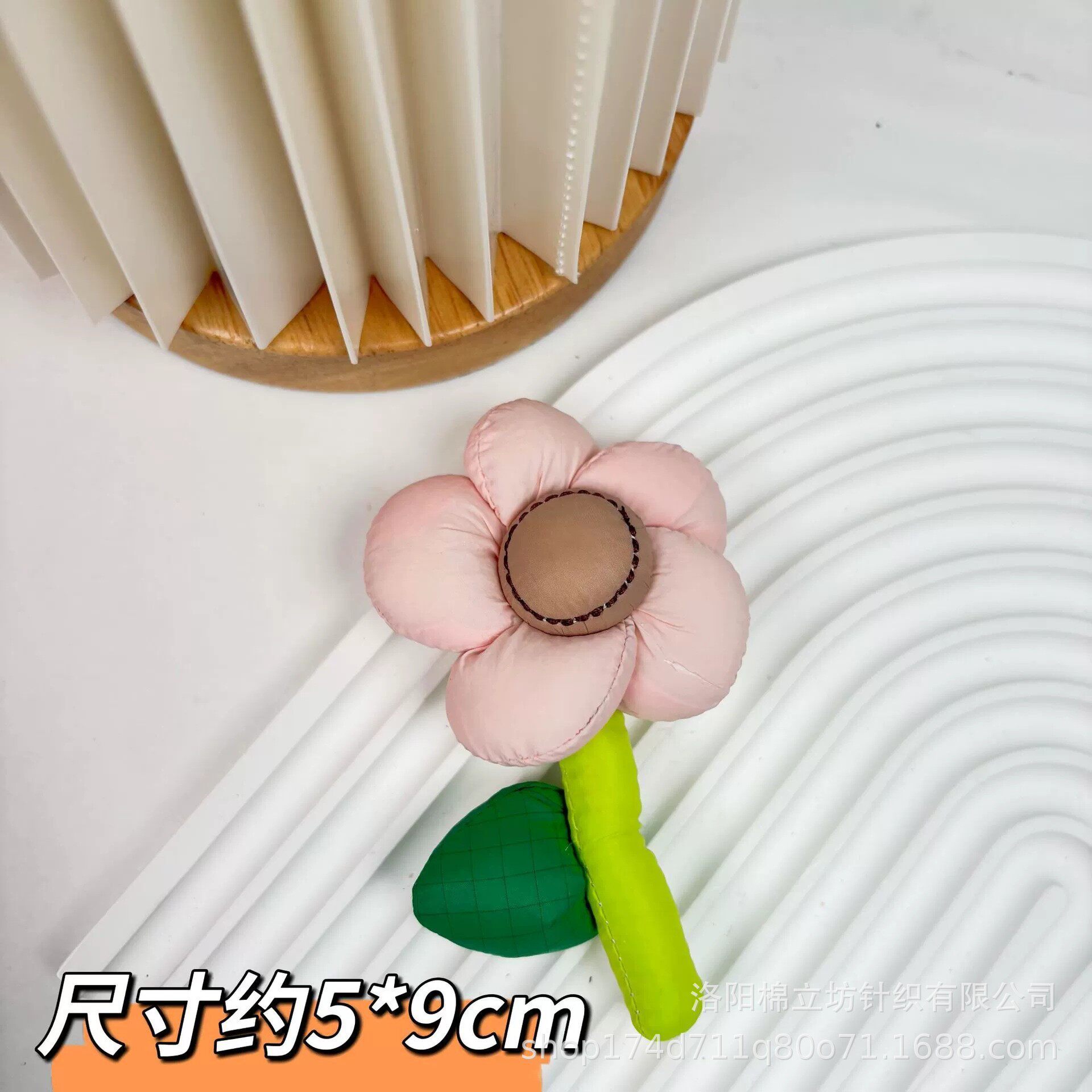 小花ブローチ ピンク