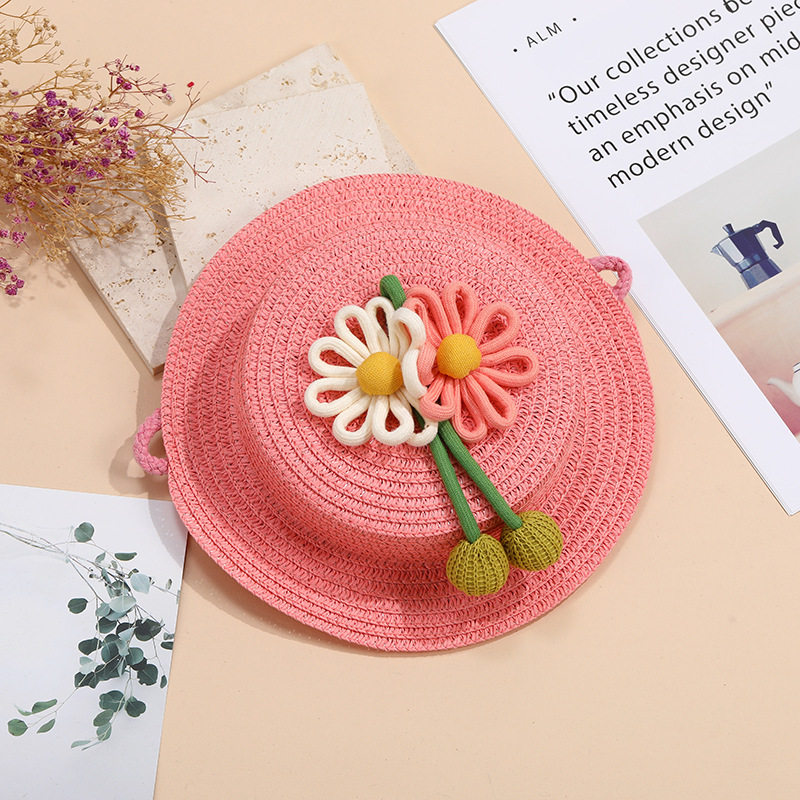 濃いピンクの二重寄木細工