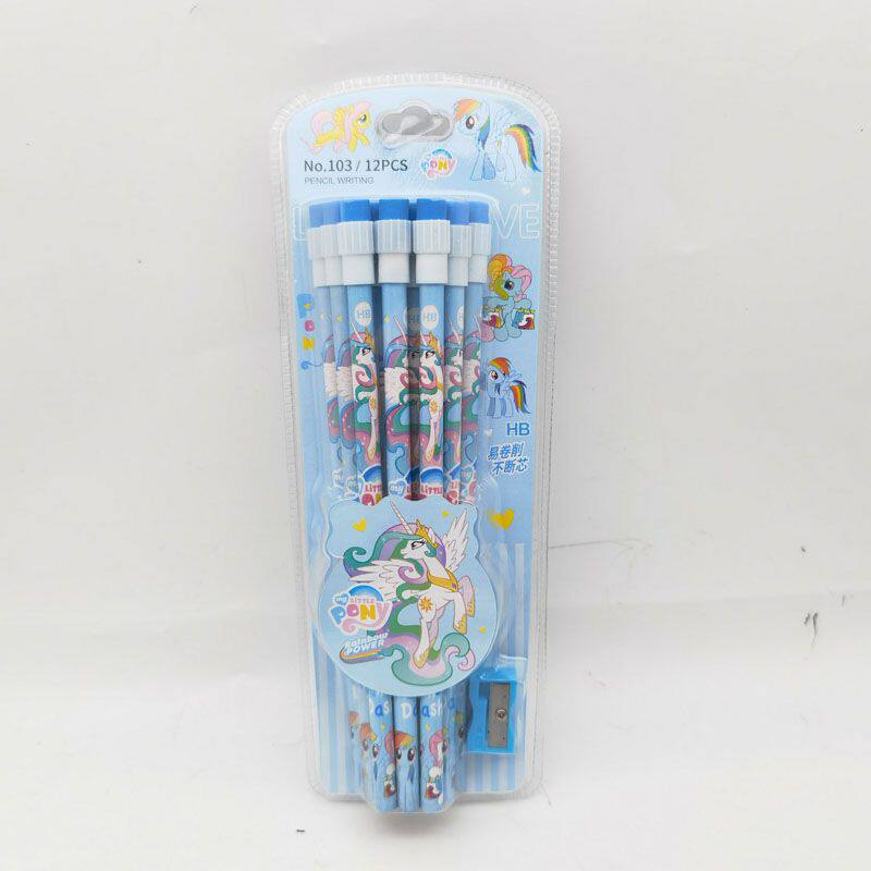 ポニーポーリー鉛筆青