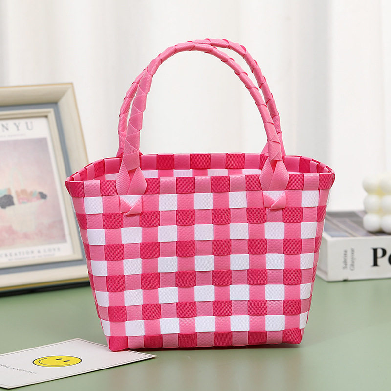 ピンク白飾りなしサイズ高さ15幅16側幅9