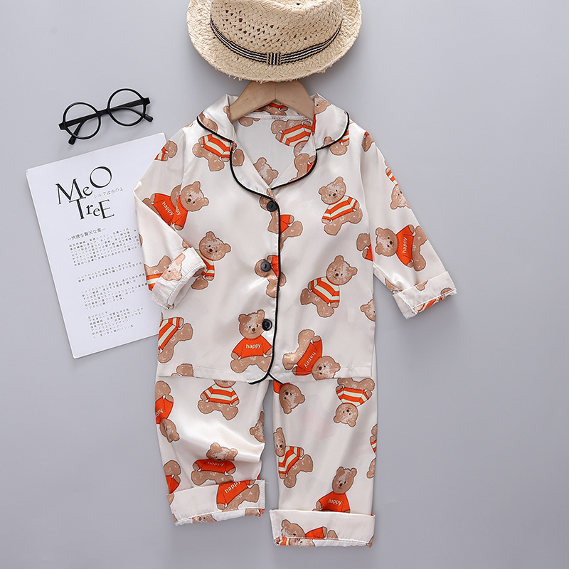 ストライプベアベージュ