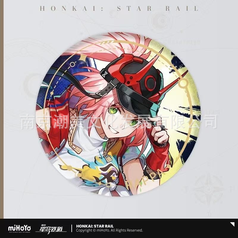 キャラクターペイントシリーズ ブリキバッジ ランダムブレイク