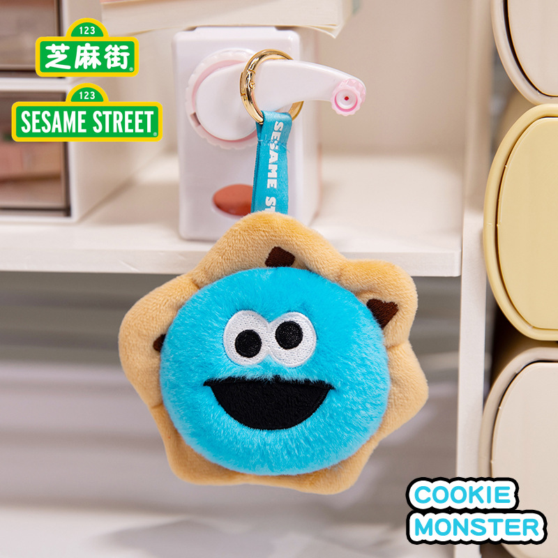 8cmゴマ頭型ストリートサシェ-クッキーモンスター