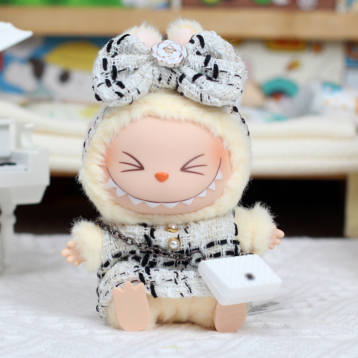 Xiaoxiang 白黒チェック 2 点セット