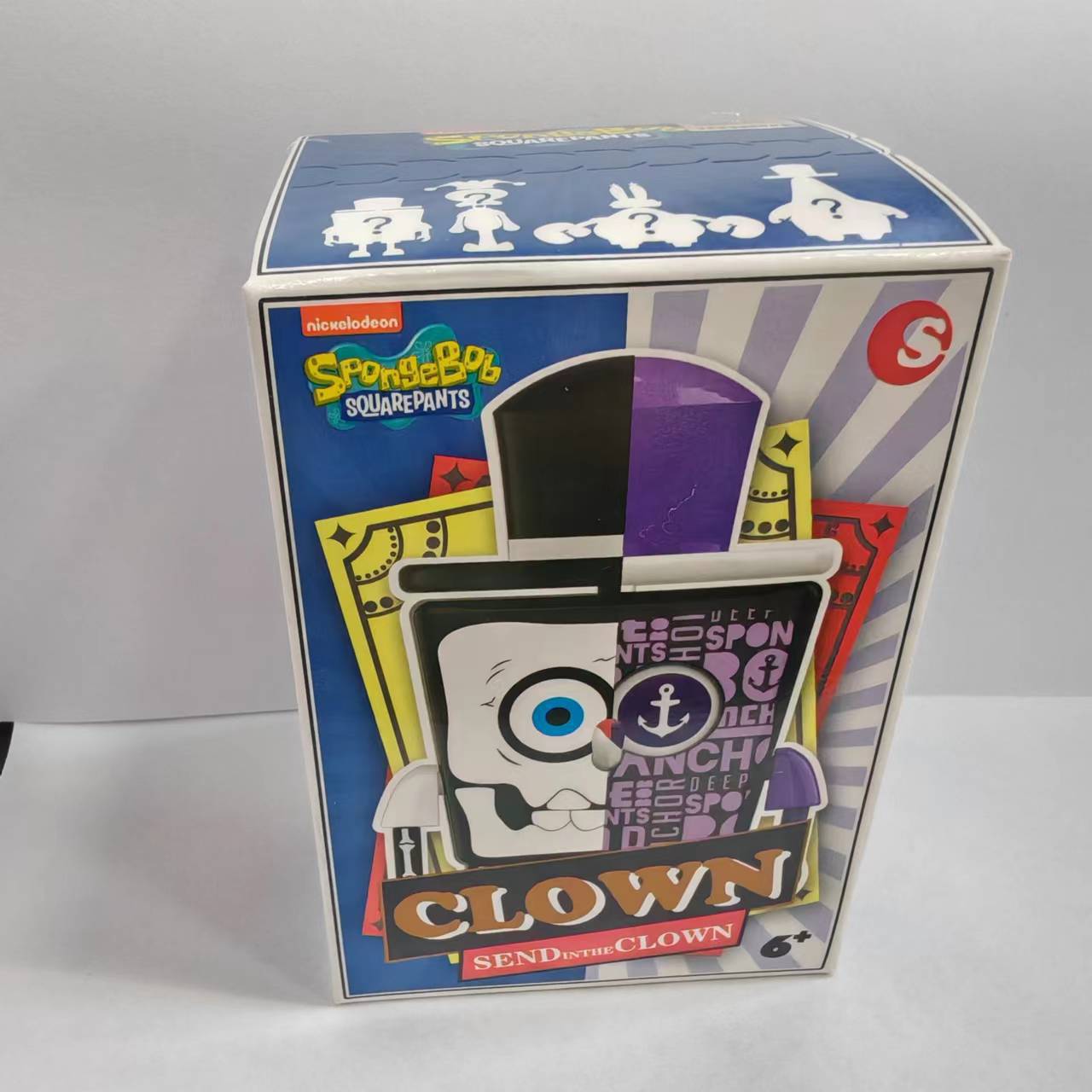 スポンジボブ ゴシック ピエロ ブラインド ボックス ランダム 1 個