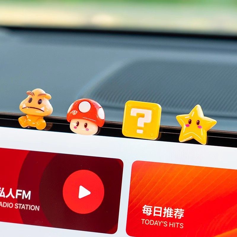 キノコスター/ワッペン 4パック