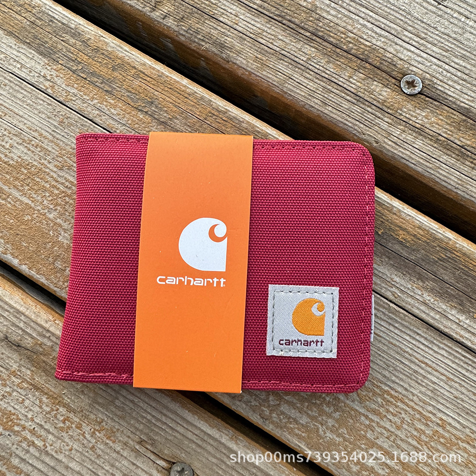 カードショートウォレット レッド 箱なし。