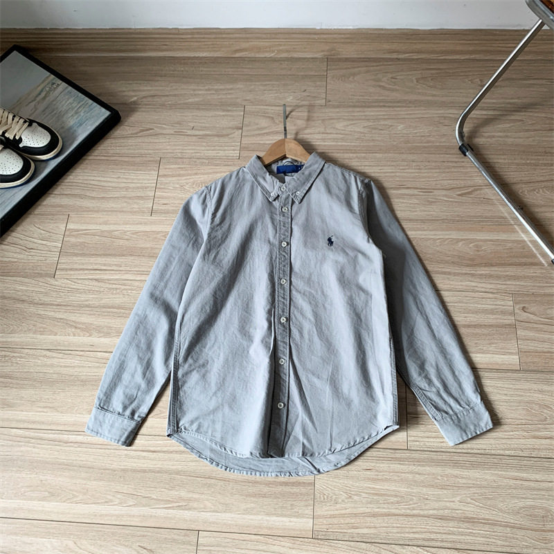 グレー[黒刺繍]