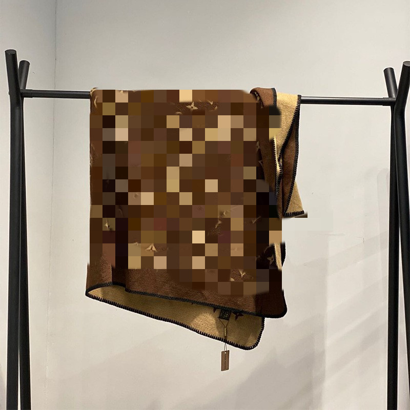 クラシックな老眼用コーヒーブランケット