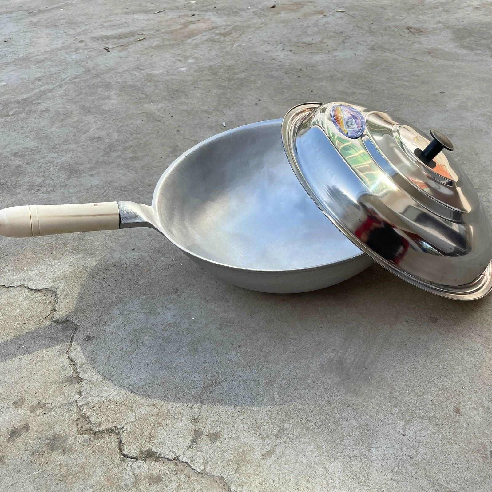 口径34、ステンレス製蓋付き