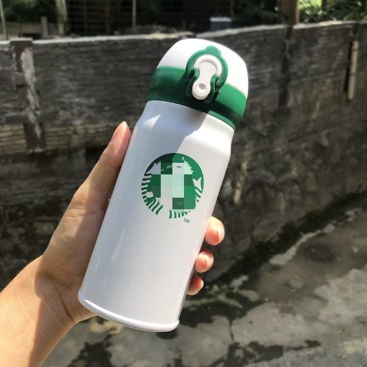 350ml クラシック ホワイト グリーン
