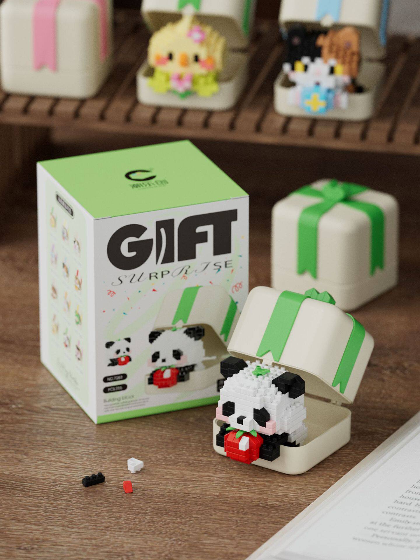 ファットパンダ+ギフトボックス 255カプセル【カラーボックス包装】