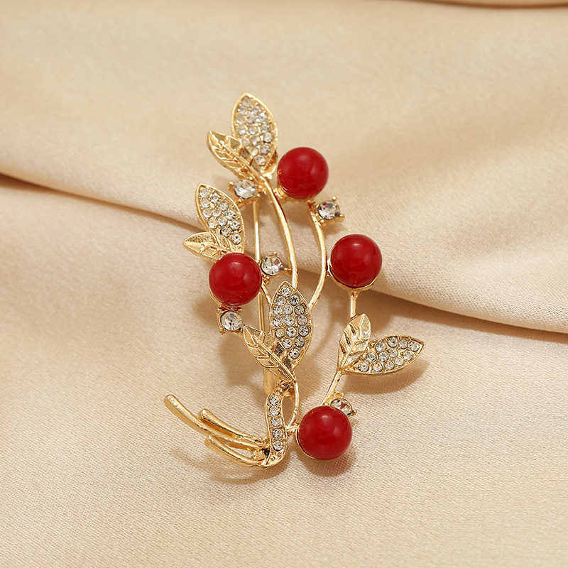 262番赤い幸運な木の葉