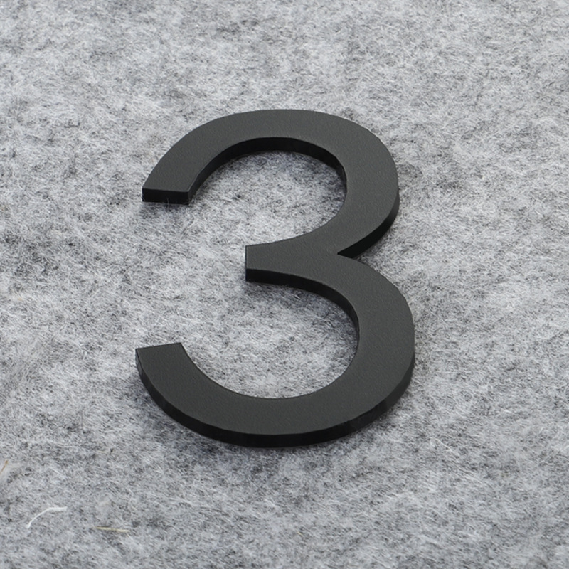 マットブラック【3】;5x3.3cm