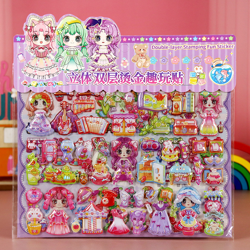 27 女の子のドレスアップ