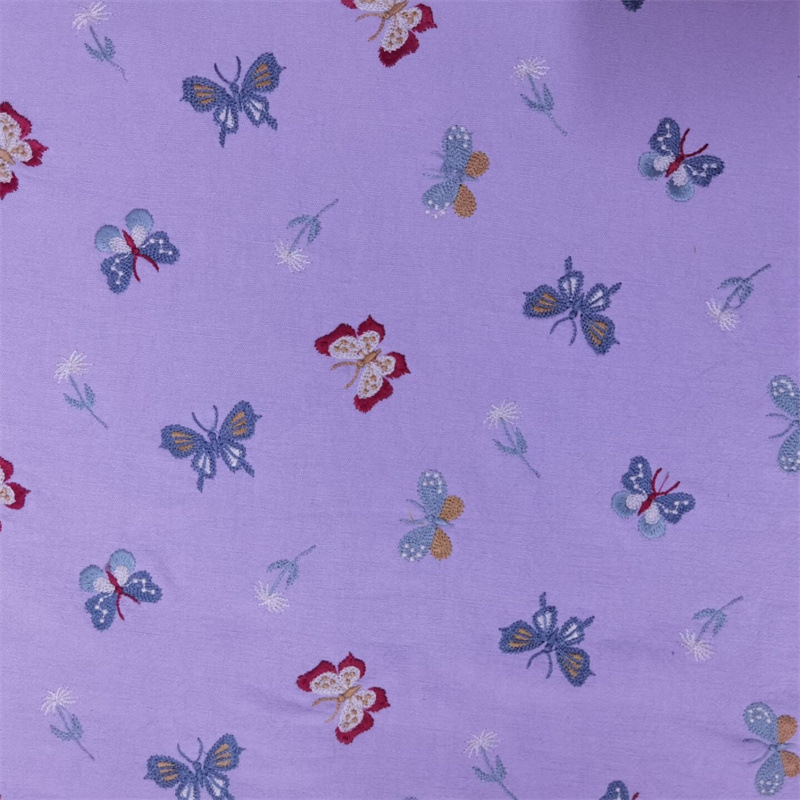 E20504 パープル(ドア幅125cm 綿70% 麻30%)