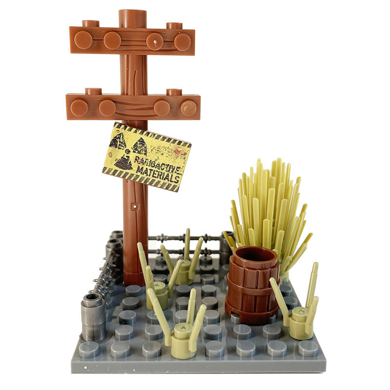 DY-1 電柱（ブラウン）