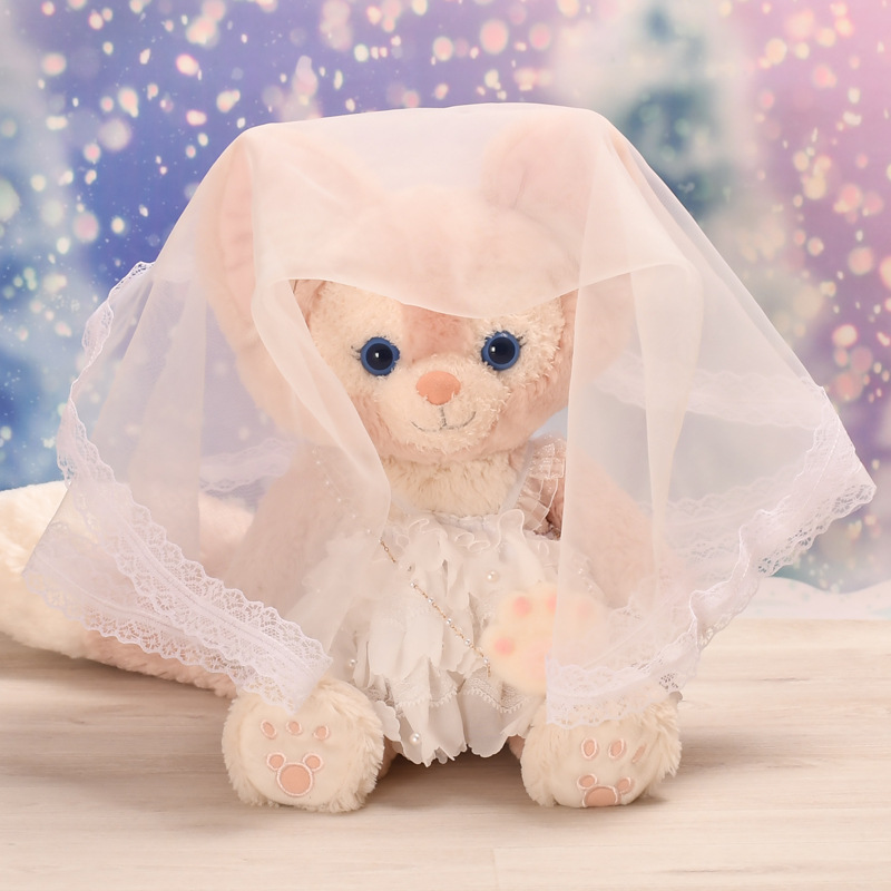 白いウェディングドレスのスカートセット + 猫の爪のショルダーバッグ (人形を除く)