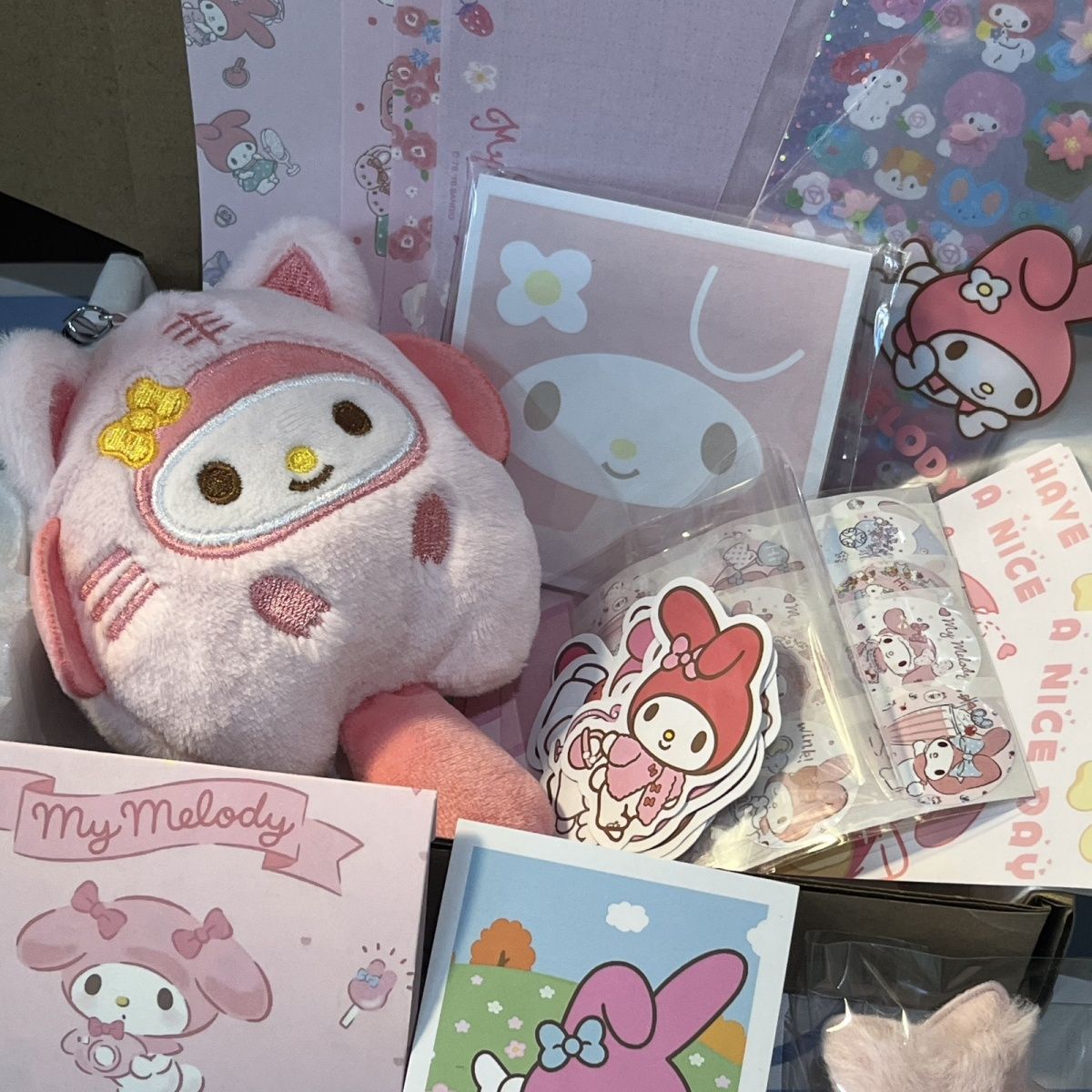 メロディー普通セット(11個入) 飛行機箱入り