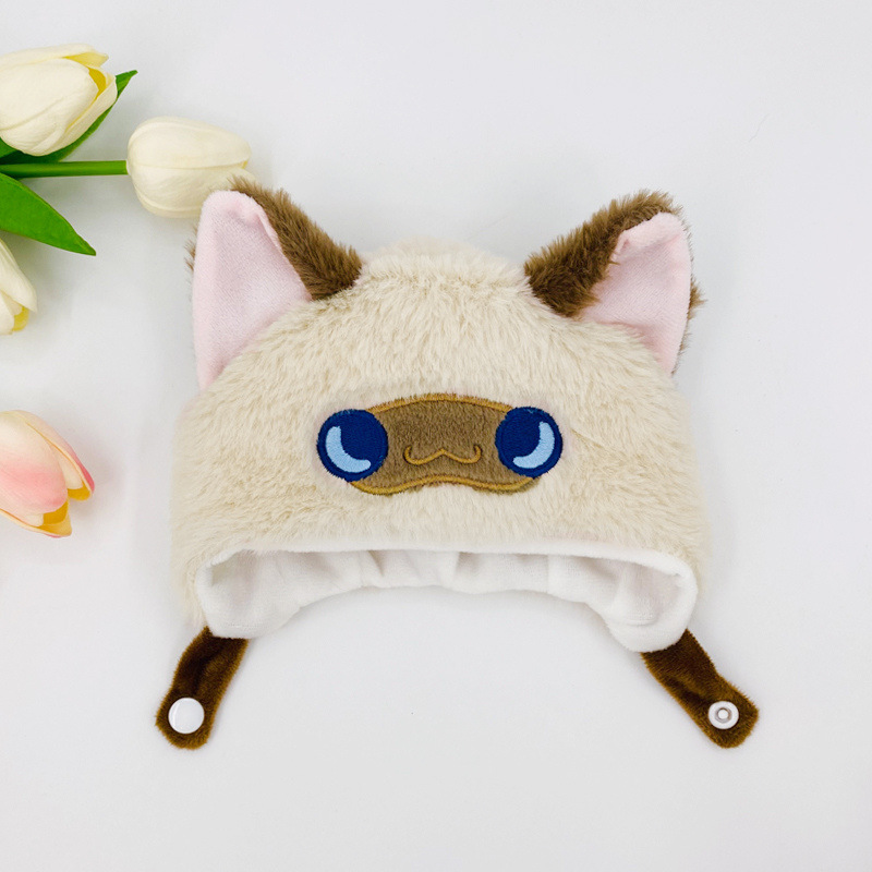 猫の頭カバー
