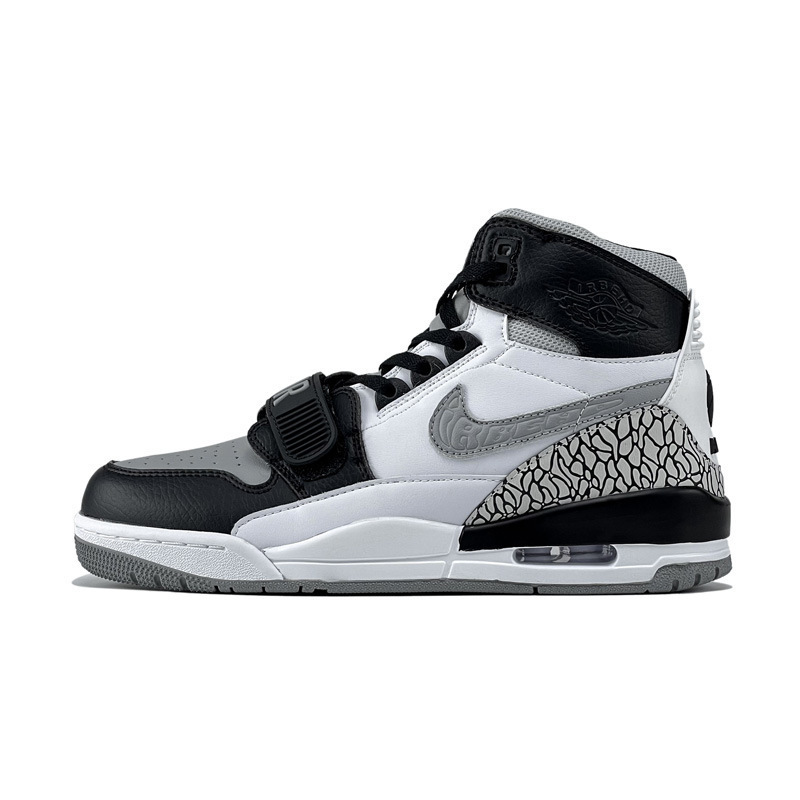 AJ312 ハイトップ グレー ホワイト ブラック