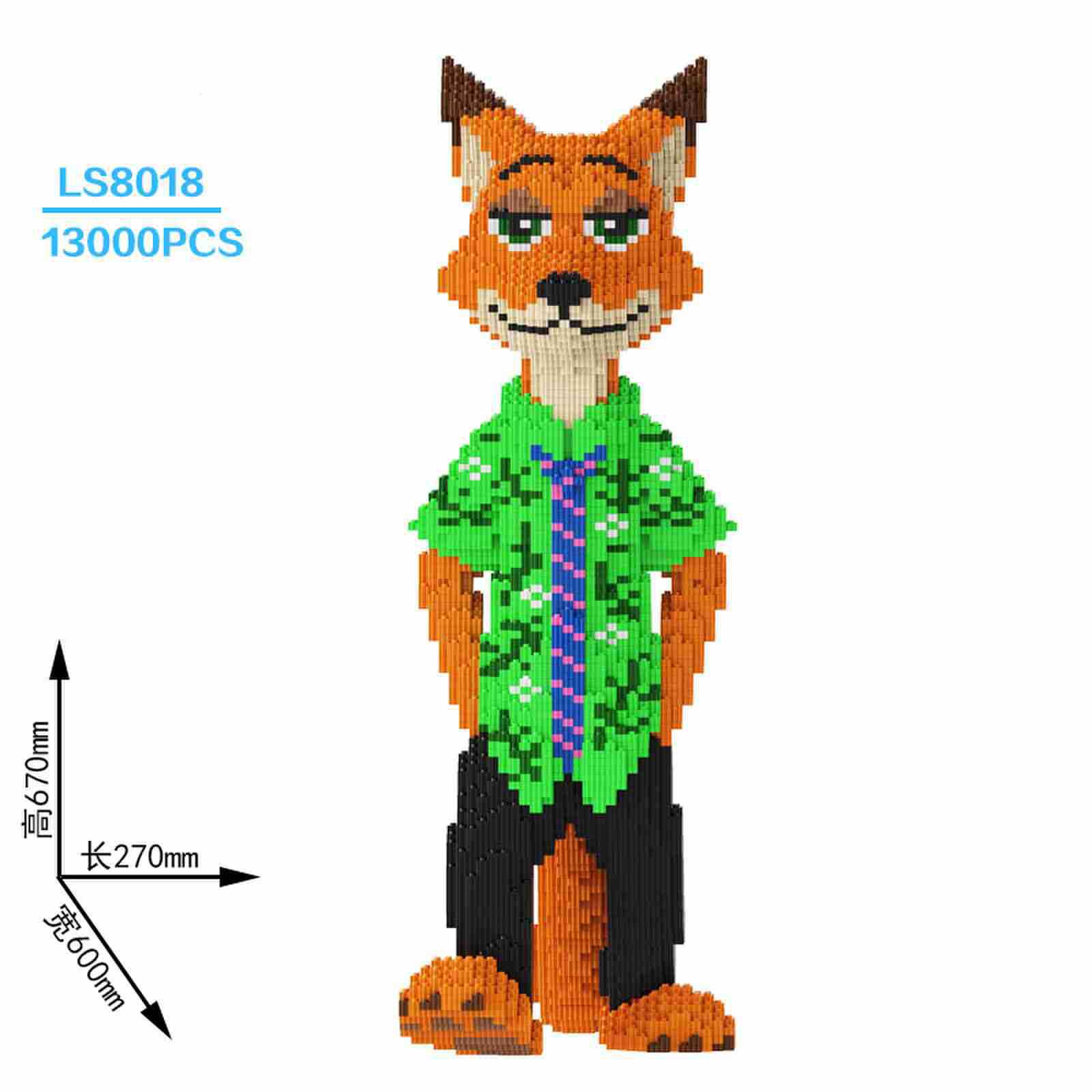 50CM ニック フォックス LS8018