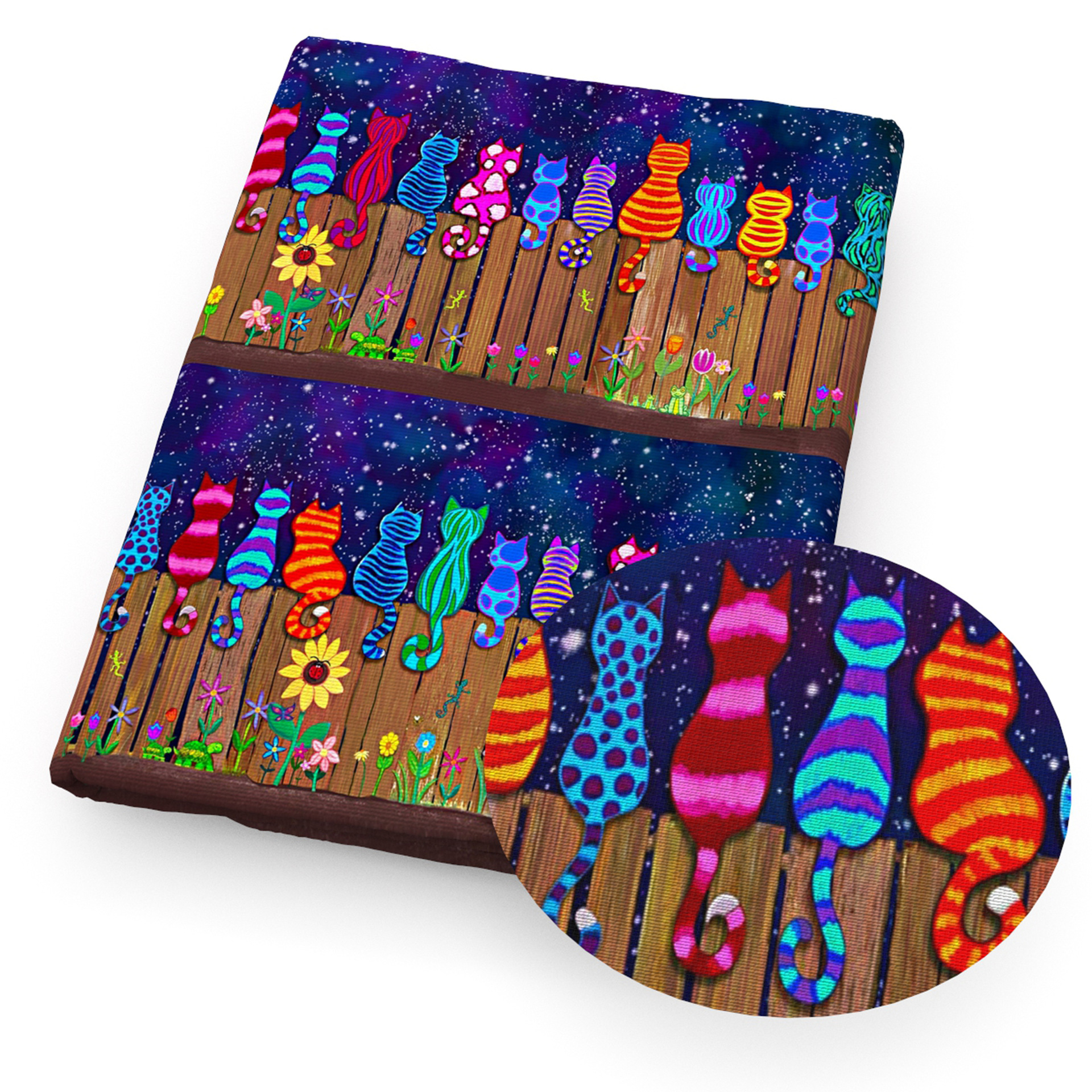 ポリエステル綿、50*145cm連続の-46