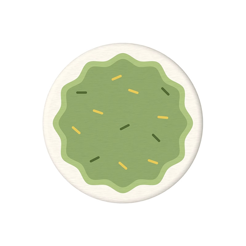 緑のクッキー