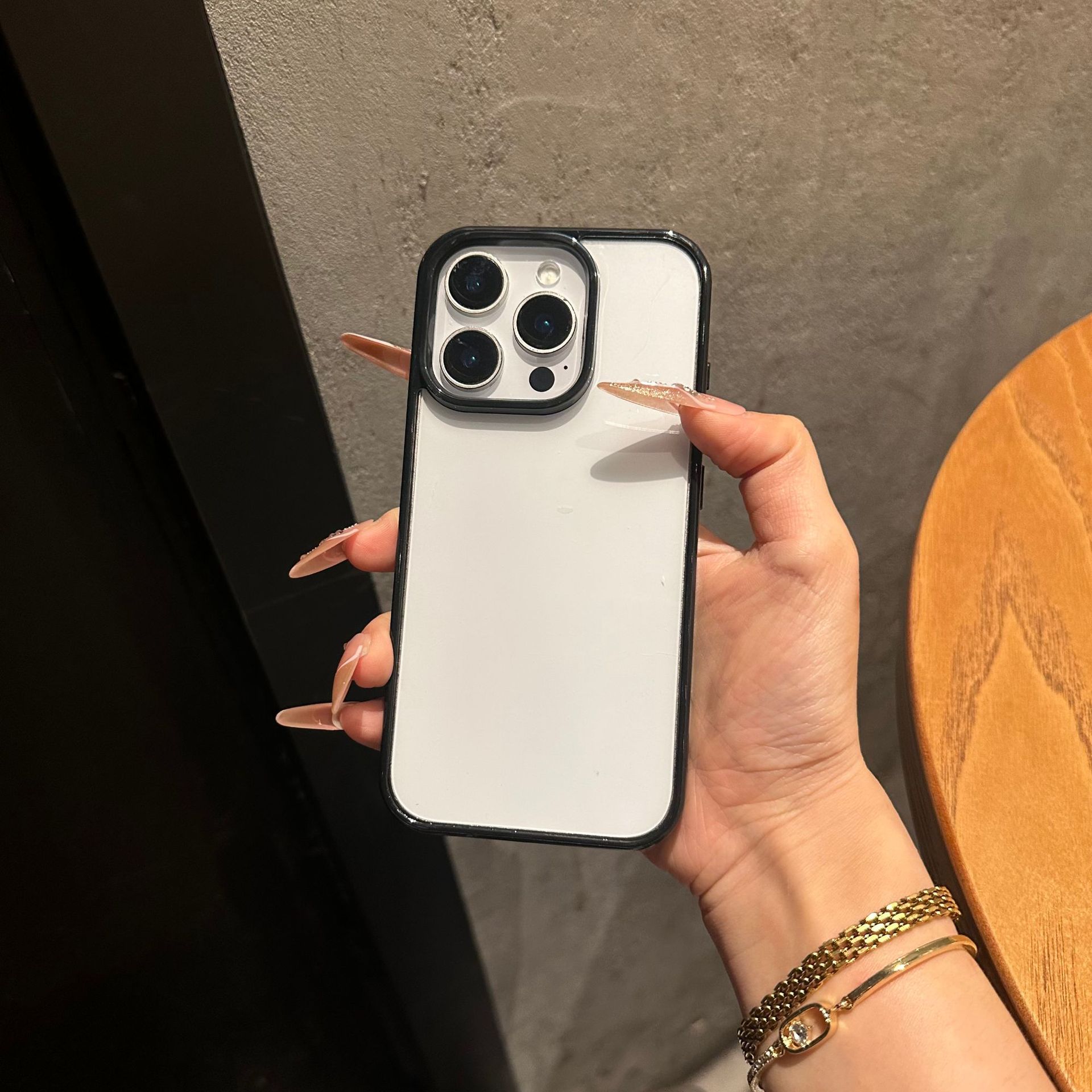 ブラック - 溝付きアクリル