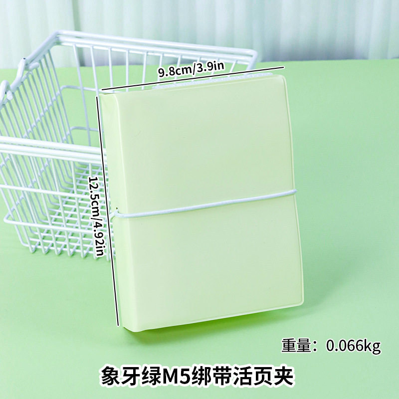 アイボリーグリーン M5 ストラップバインダー