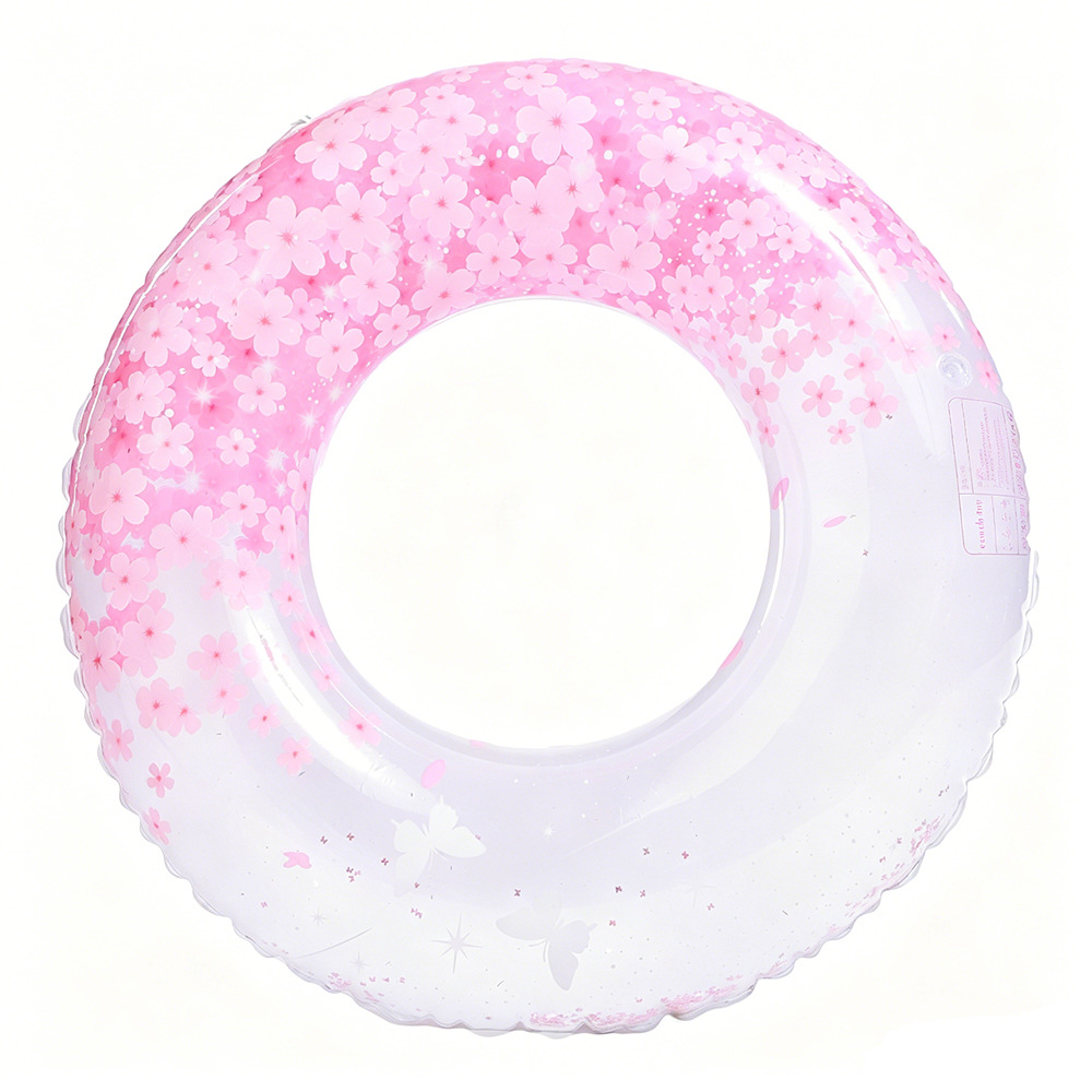 白ピンクの桜