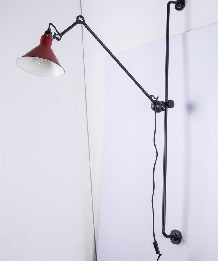 ブラックランプ本体+バーガンディカバーウォーム電球