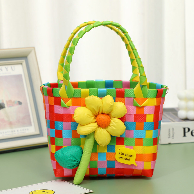 カラフルな花のダイアログサイズ高さ15幅16横幅9