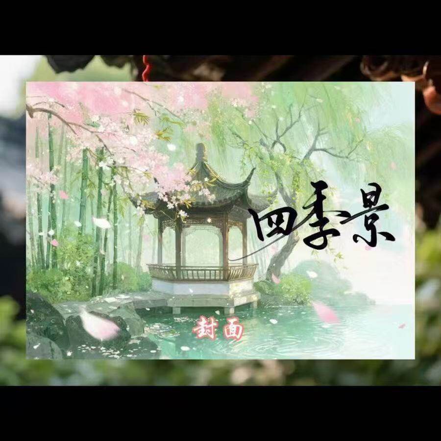 四季の風景シールブック【1冊】