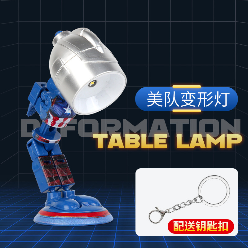 キャプテン・アメリカの変身ランプ