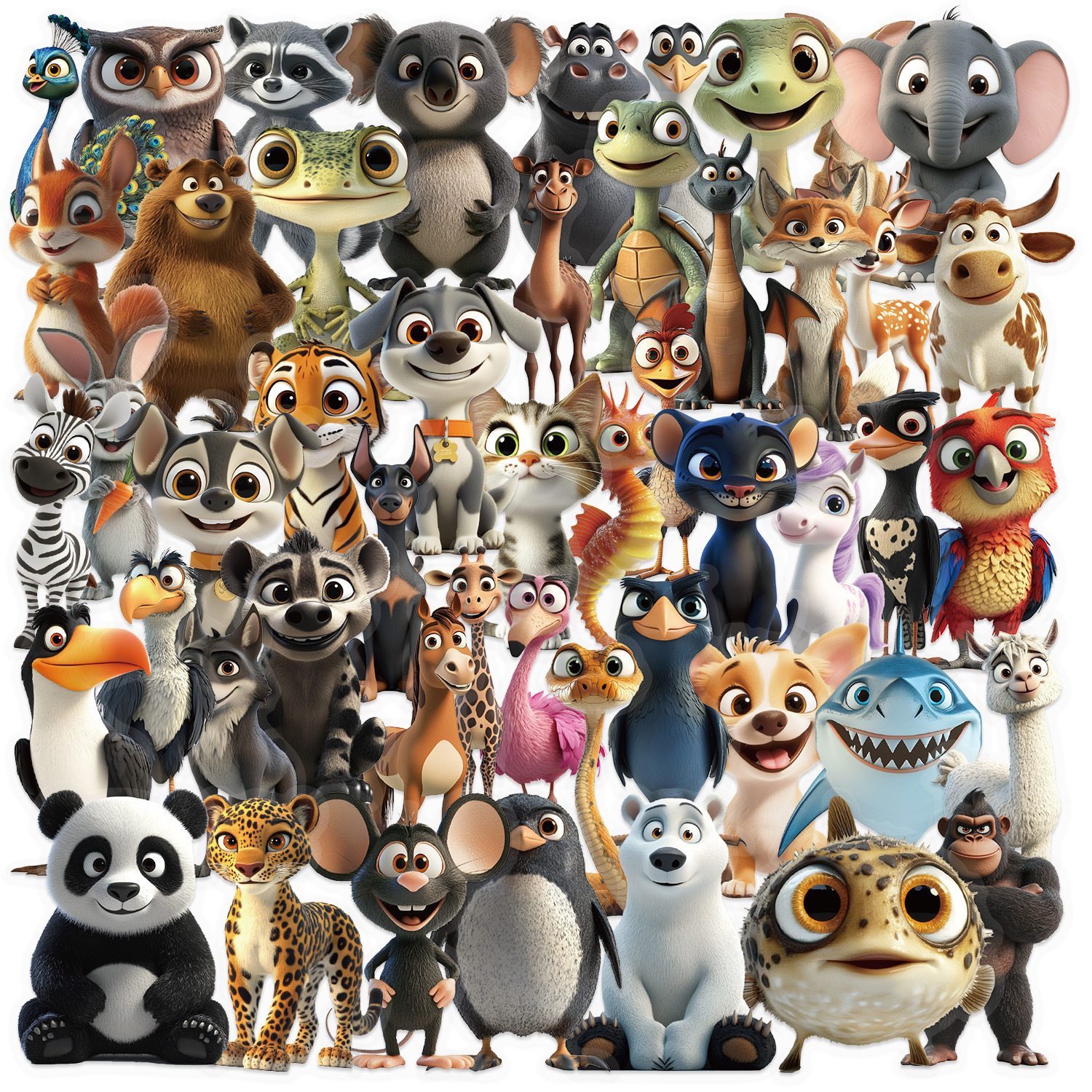 50 漫画の小動物 SLP061