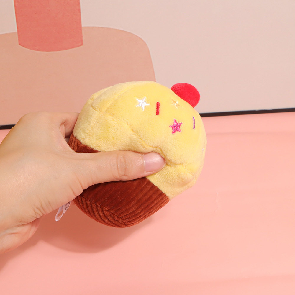 黄色いバナナのカップケーキ