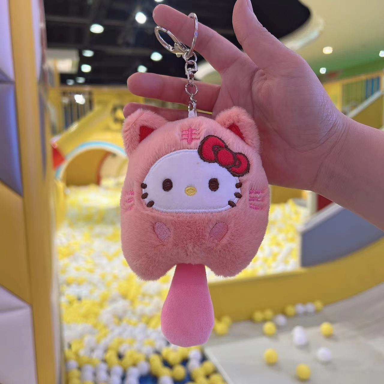 女装スイカレッドビッグテール+シルバーバックル