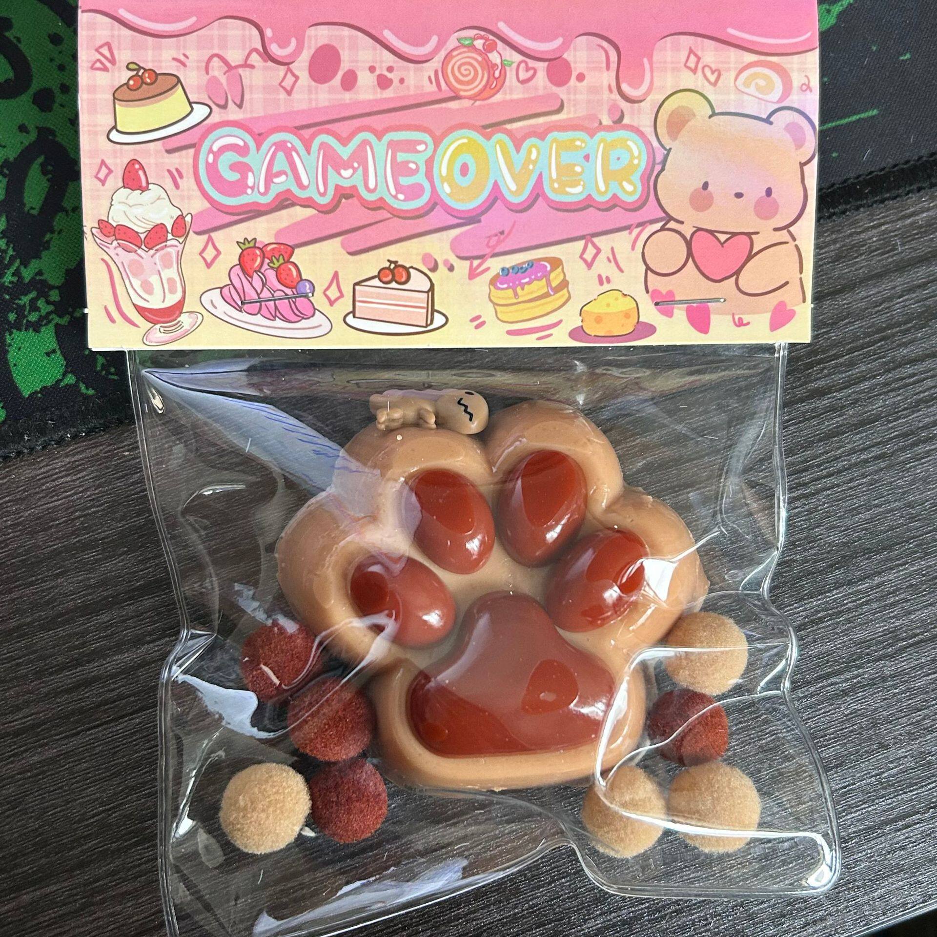 大きいサイズの猫の爪【新商品チョコレート色】