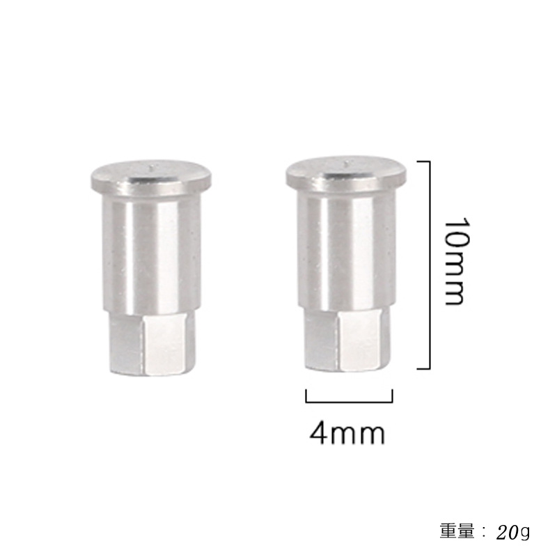 La0047金属六角軸 (2pcs)