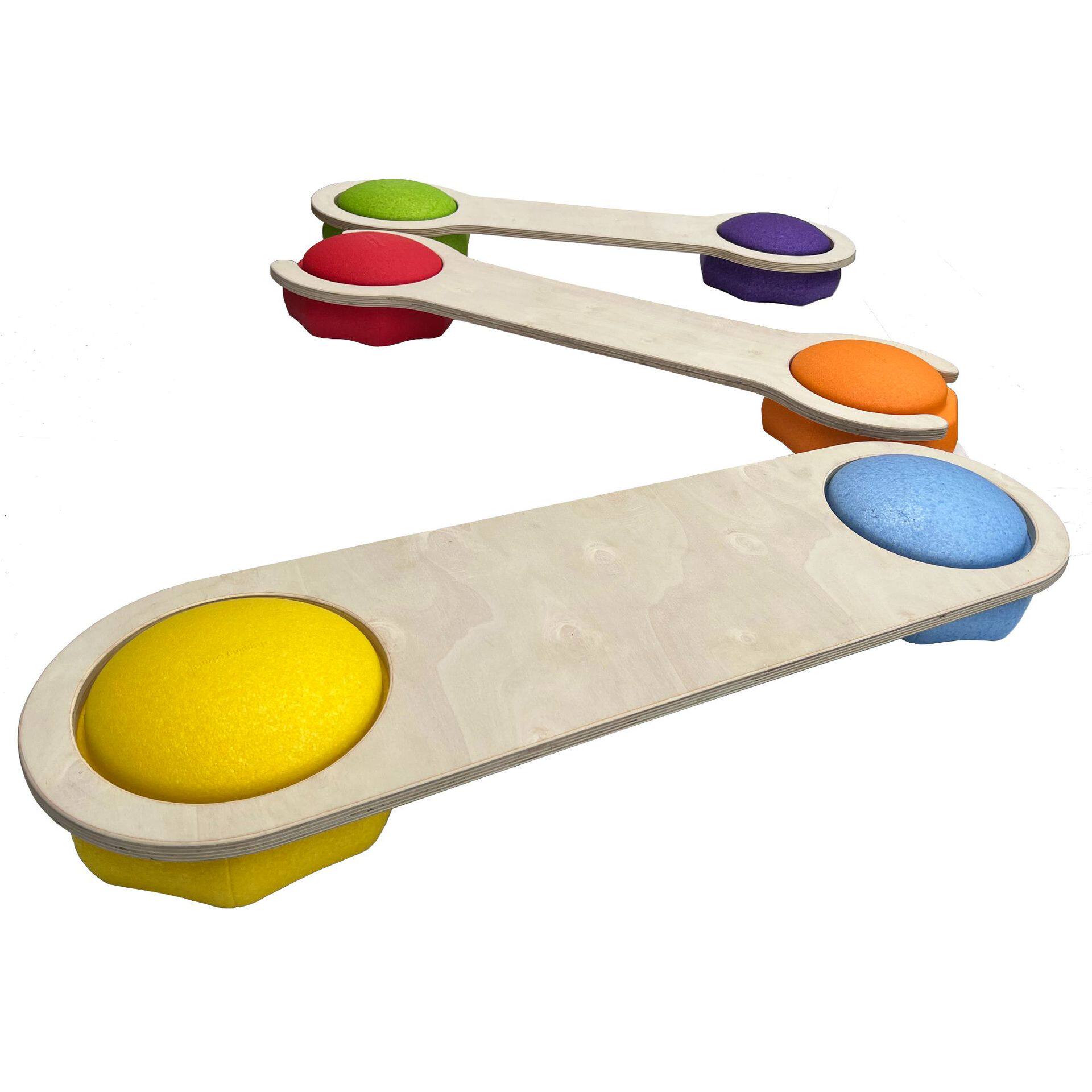 バランスブリッジ、3 個セット、川を渡る石を除く