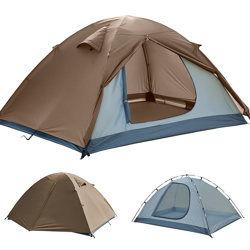 軽量テント（コーヒー色）