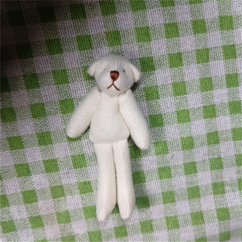 足の長いライスホワイトベア 8cm 匹