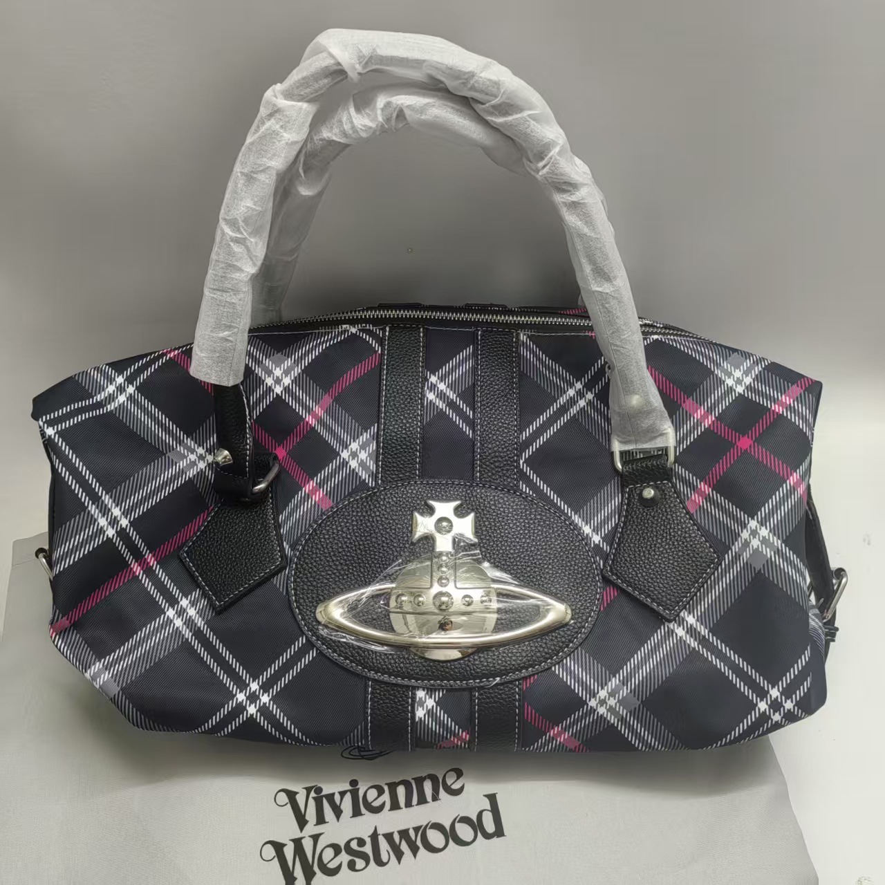 チェック柄ブラック