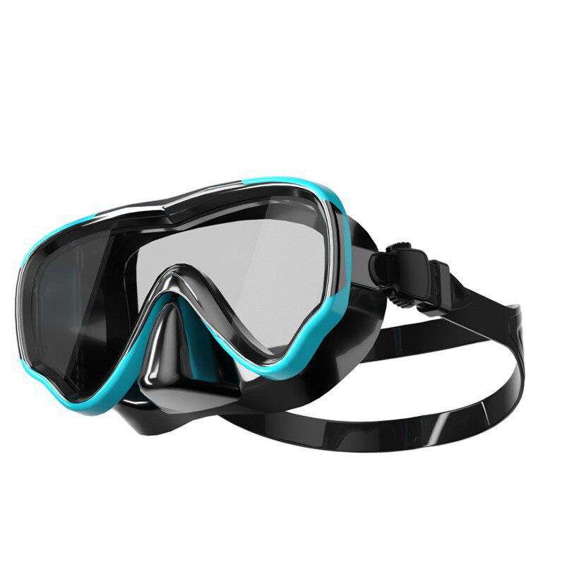 300 リキッドブラックグリーンダイビングゴーグル