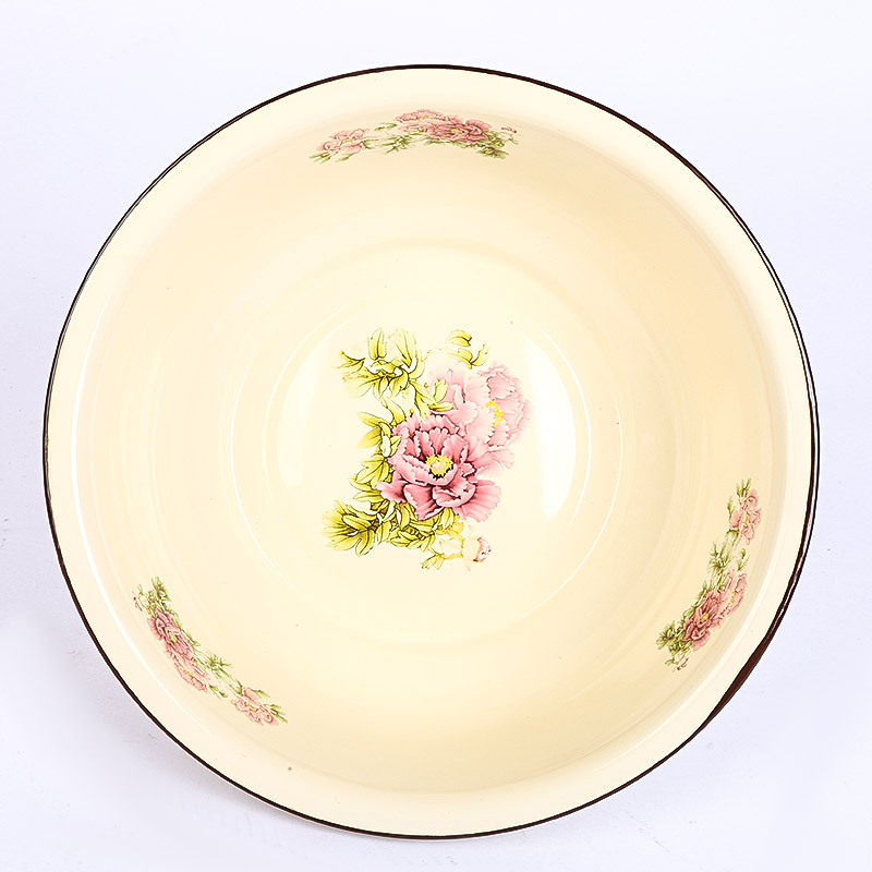 26cm厚手エナメル盆【一枚40個】