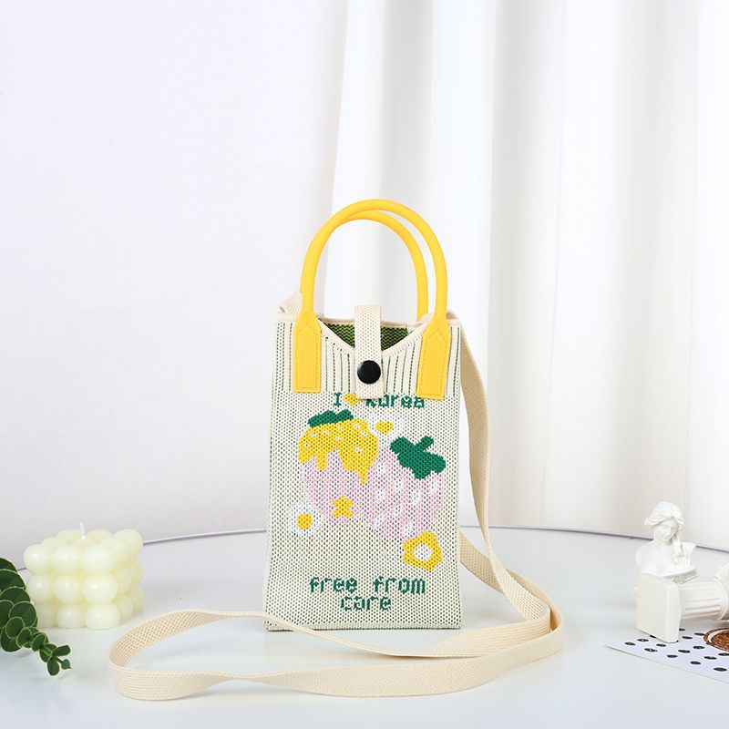 【シリコン+ショルダーストラップ】ピンクストロベリー