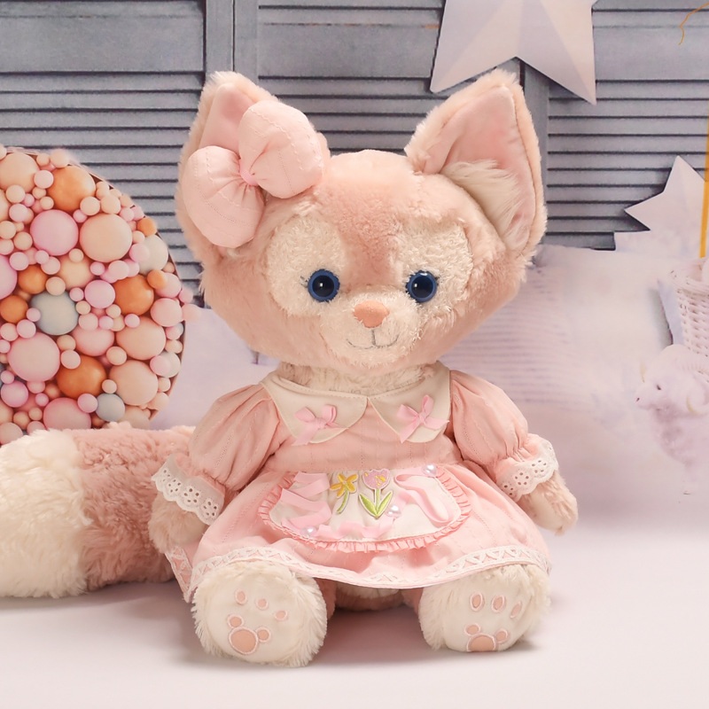 ピンクのチューリップのワンピースセット (人形なし)