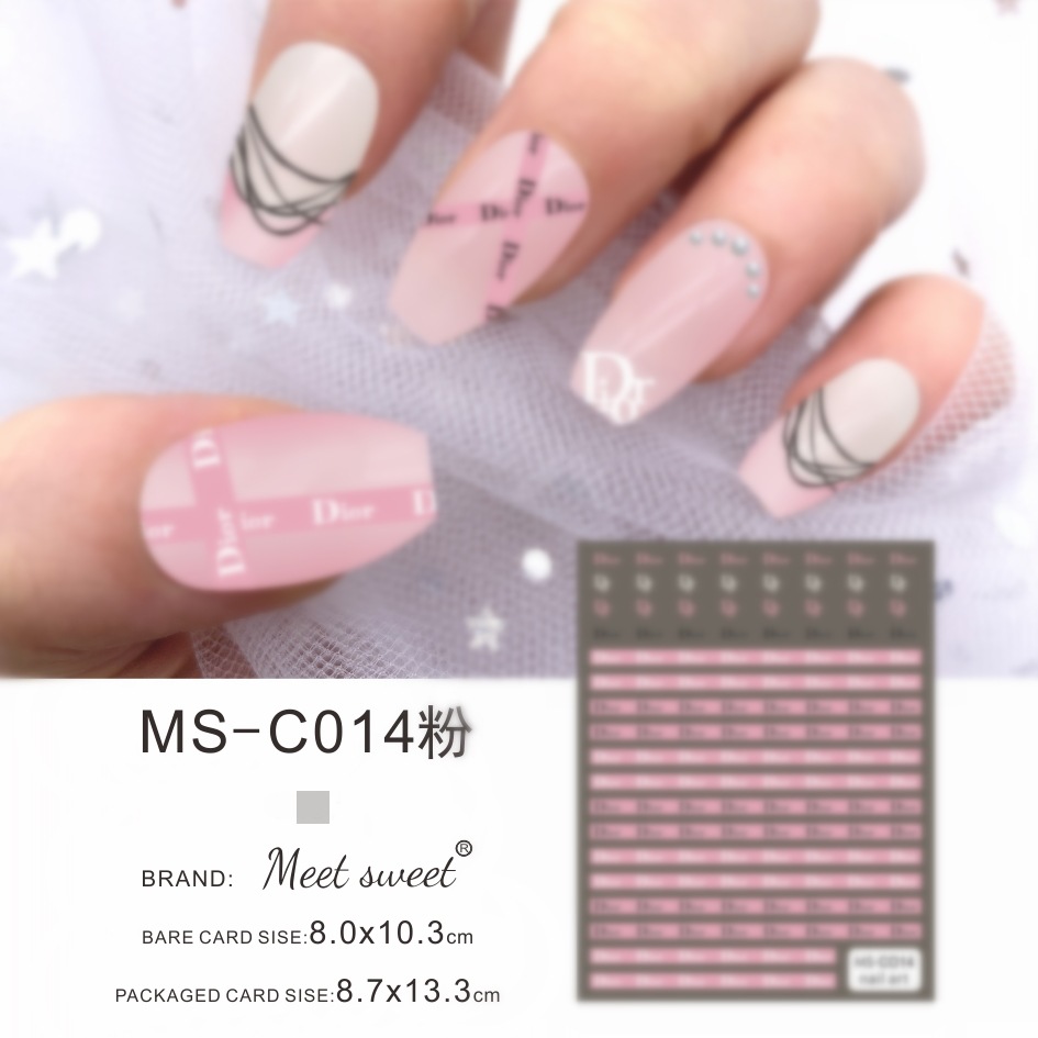 MS-C014粉迪長条奥